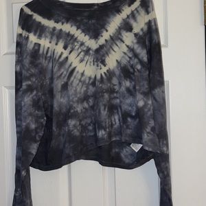 american eagle cropped t